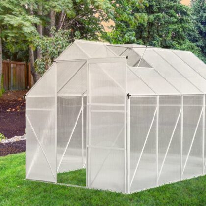 Polikarbonatinis šiltnamis, 6 m2, 190 x 312 x 193 cm