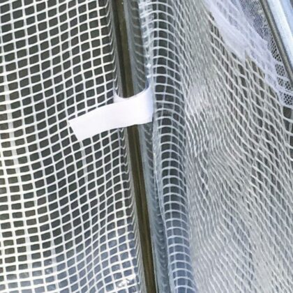 Armuota šiltnamio plėvelė, 2 x 3,5 m, balta