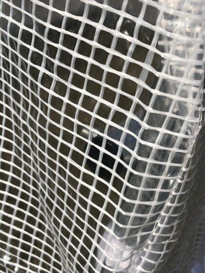 Armuota šiltnamio plėvelė, 2 x 3,5 m, balta