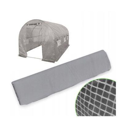 armuota šiltnamio plėvelė, 2.5x4 m, pilka