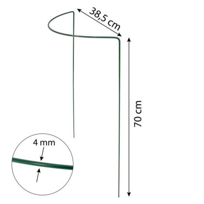 metalinė augalų atrama, 70 cm