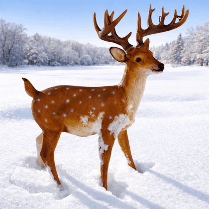 sodo dekoracija “elniukas”