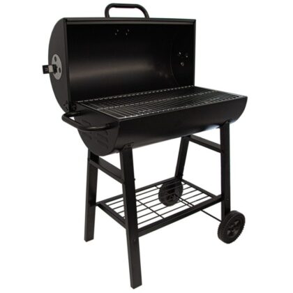 kepsninė – grilis, 73 x 46 x 82 cm, su plieno grotelėmis