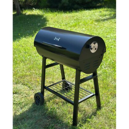 kepsninė – grilis, 73 x 46 x 82 cm, su plieno grotelėmis