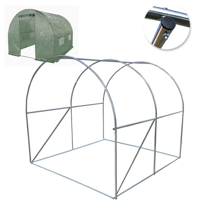 Šiltnamio rėmas Šiltnamio rėmas, 4 m2, 2x2 m