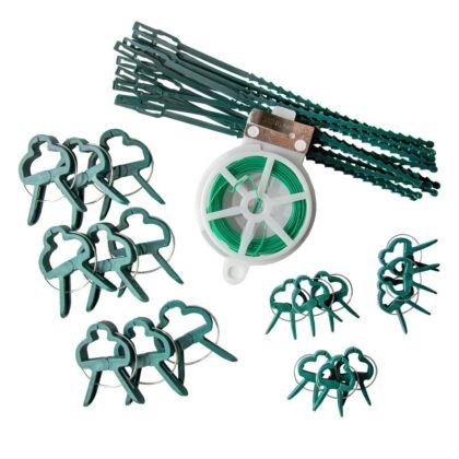 augalų šakų tvirtinimo rinkinys