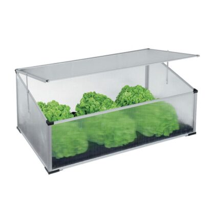 polikarbonato mini šiltnamis daigykla. 100 x 60 x 40/30 cm