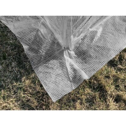 Šiltnamis su armuota plėvele, 9 m2, 2x4,5 m, pilkas