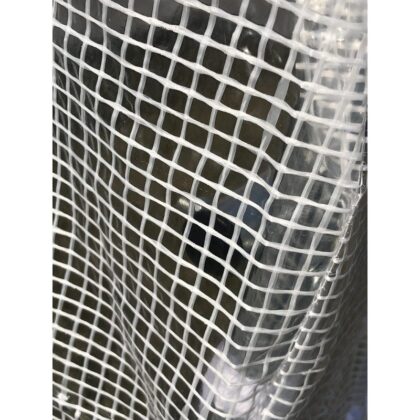 Šiltnamis su armuota plėvele, 10 m2, 2,5x4 m, baltas