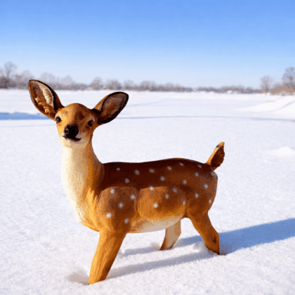 sodo dekoracija “stirniukas”