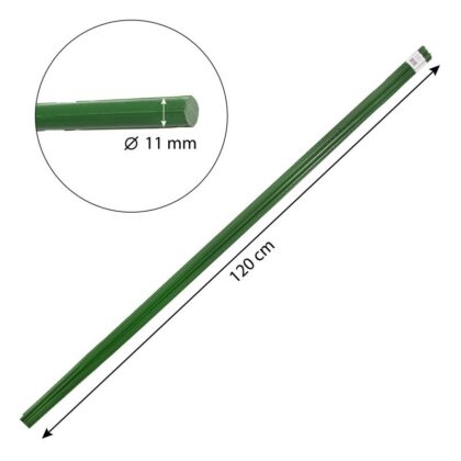 atraminių kuoliukų rinkinys, 10 vnt, 120 cm