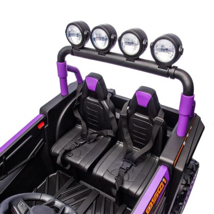 vaikiškas elektrinis bagis, violetinis