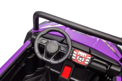 vaikiškas elektrinis bagis, violetinis