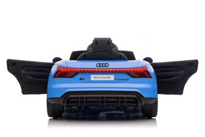 vaikiškas elektromobilis audi rs e tron gt, mėlynas
