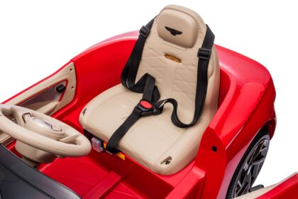 vaikiškas elektromobilis bentley bacalar, raudonas