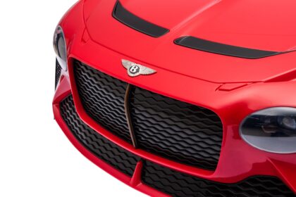 vaikiškas elektromobilis bentley bacalar, raudonas