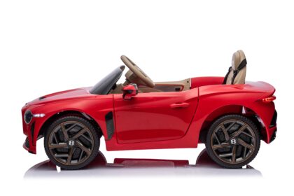 vaikiškas elektromobilis bentley bacalar, raudonas