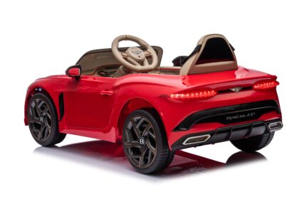 vaikiškas elektromobilis bentley bacalar, raudonas