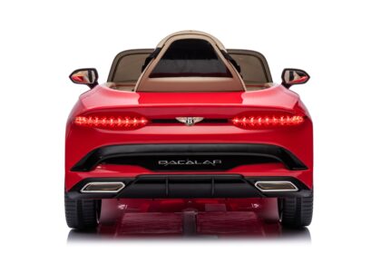 vaikiškas elektromobilis bentley bacalar, raudonas
