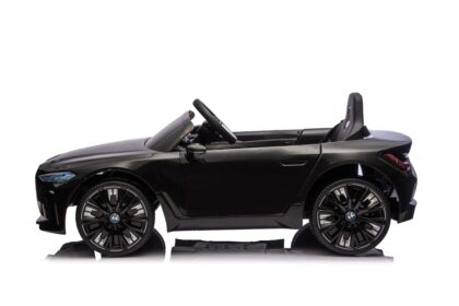 vaikiškas elektromobilis bmw i4, juodas