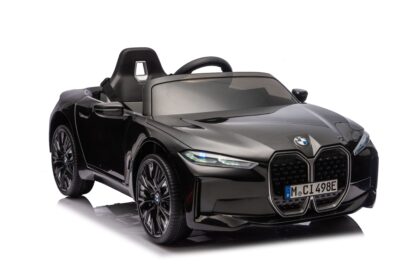vaikiškas elektromobilis bmw i4, juodas