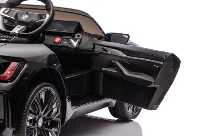 vaikiškas elektromobilis bmw i4, juodas