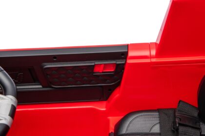 vaikiškas elektromobilis mercedes g63, raudonas