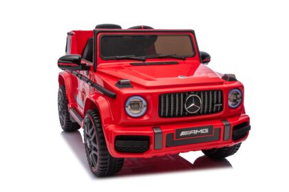 vaikiškas elektromobilis mercedes g63, raudonas