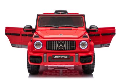 vaikiškas elektromobilis mercedes g63, raudonas