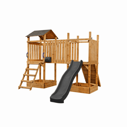 medinė vaikų žaidimų aikštelė hatis „rene“